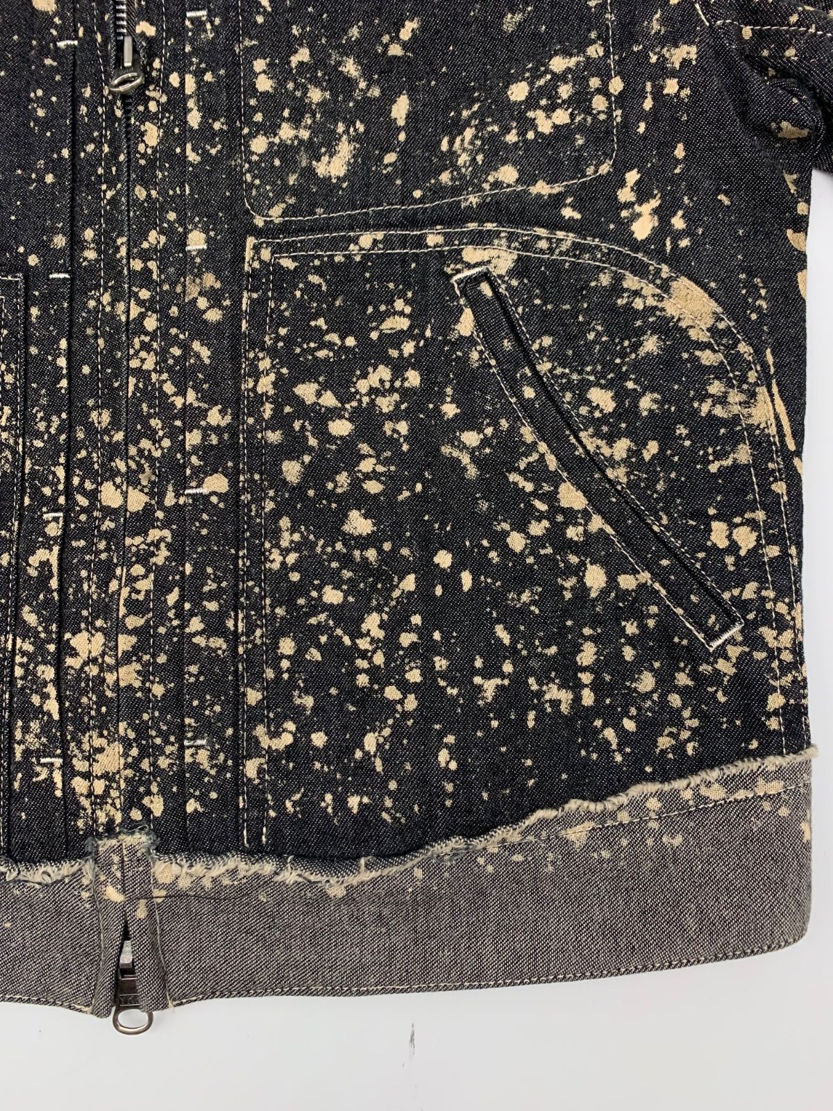 EF1203-14-2 TSUMORI CHISATO ツモリチサト デニムジャケット 黒