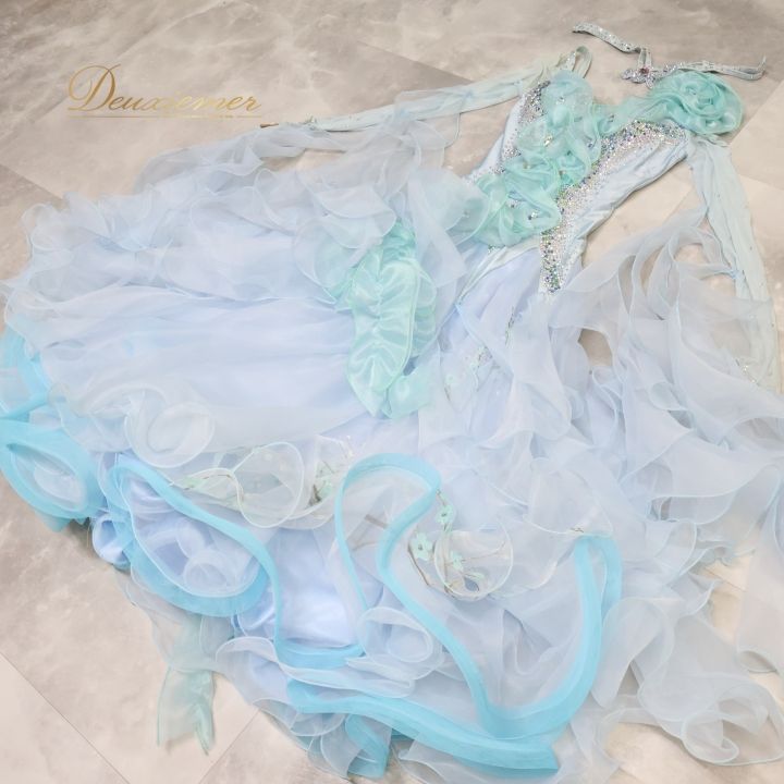 社交ダンス 衣装 スタンダード ドレス スタンダードドレス ワンピース