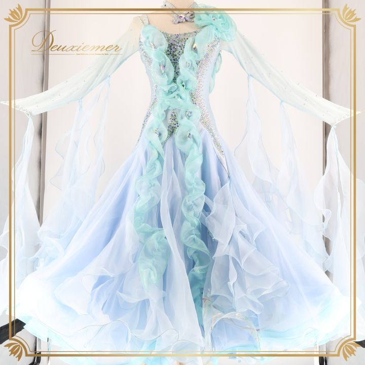 社交ダンス 衣装 スタンダード ドレス スタンダードドレス ワンピース