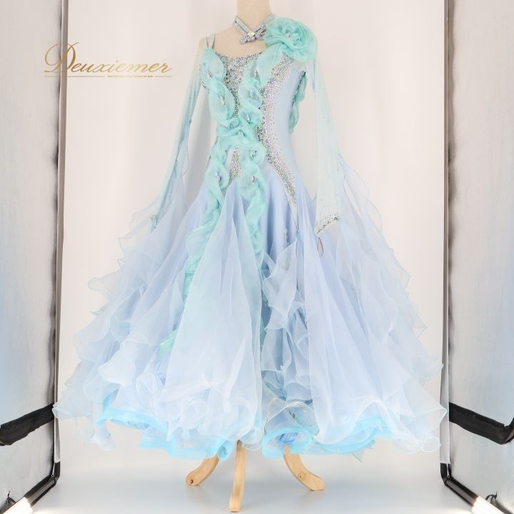 社交ダンス 衣装 スタンダード ドレス スタンダードドレス ワンピース