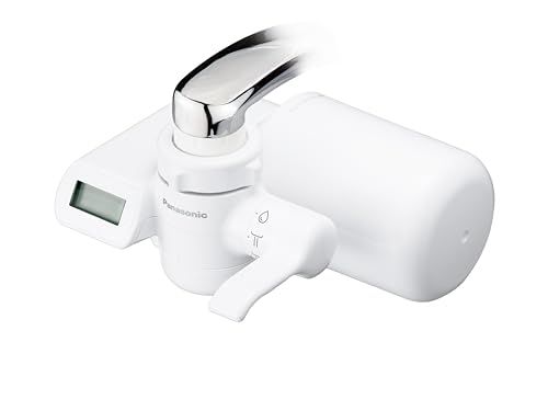 発売 パナソニック 蛇口直結型浄水器 PFOS PFOA除去対応 液晶表示タイプ TK-CJ 24-W ホワイト 6 ebedf 06