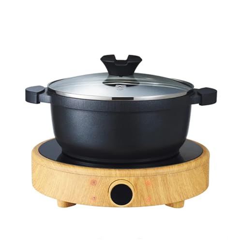 yomogi よもぎ蒸し 座浴 用 IH式ヒーター＆鍋の2点セット ナチュラルブラウン a 19 e 88 d 8