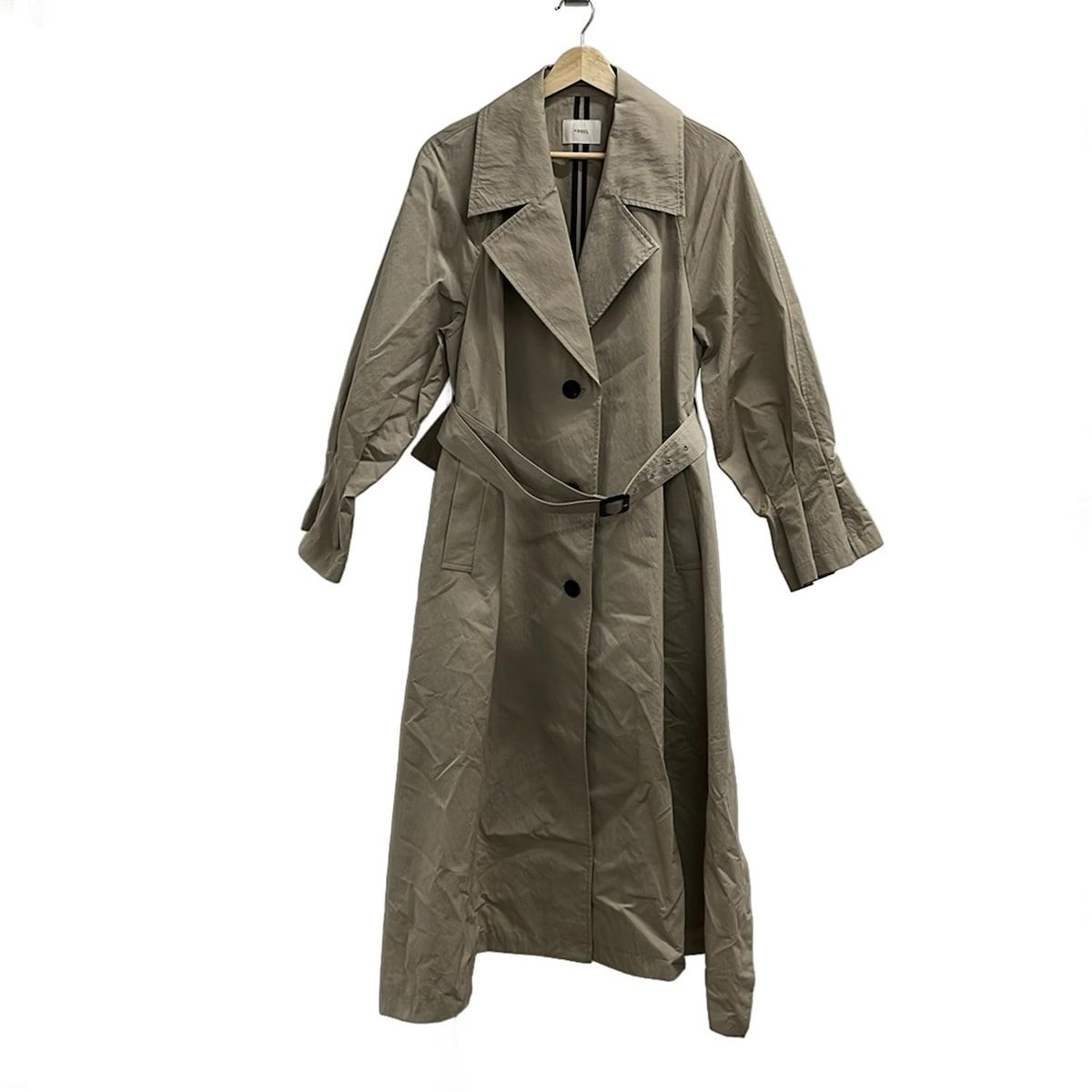 LE PHIL ルフィル トレンチコート サイズ1 S レディース ベージュ 長袖 春 秋