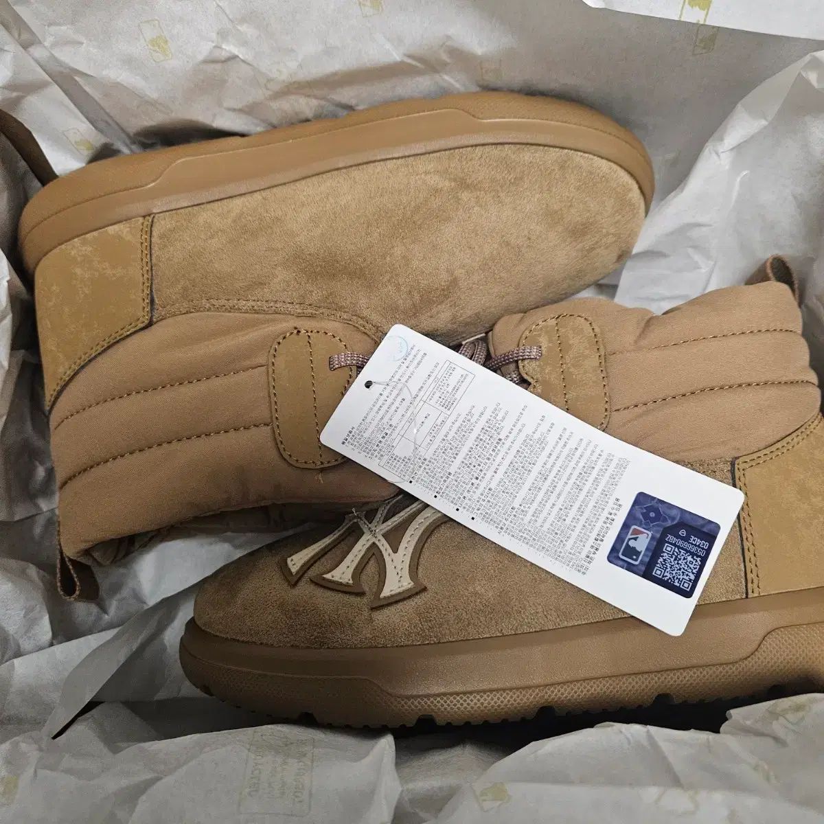 MLB YORK YANKEES ファー ブーツ 230