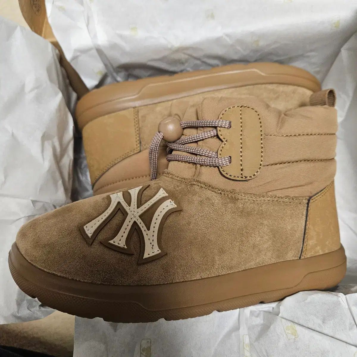 MLB YORK YANKEES ファー ブーツ 230