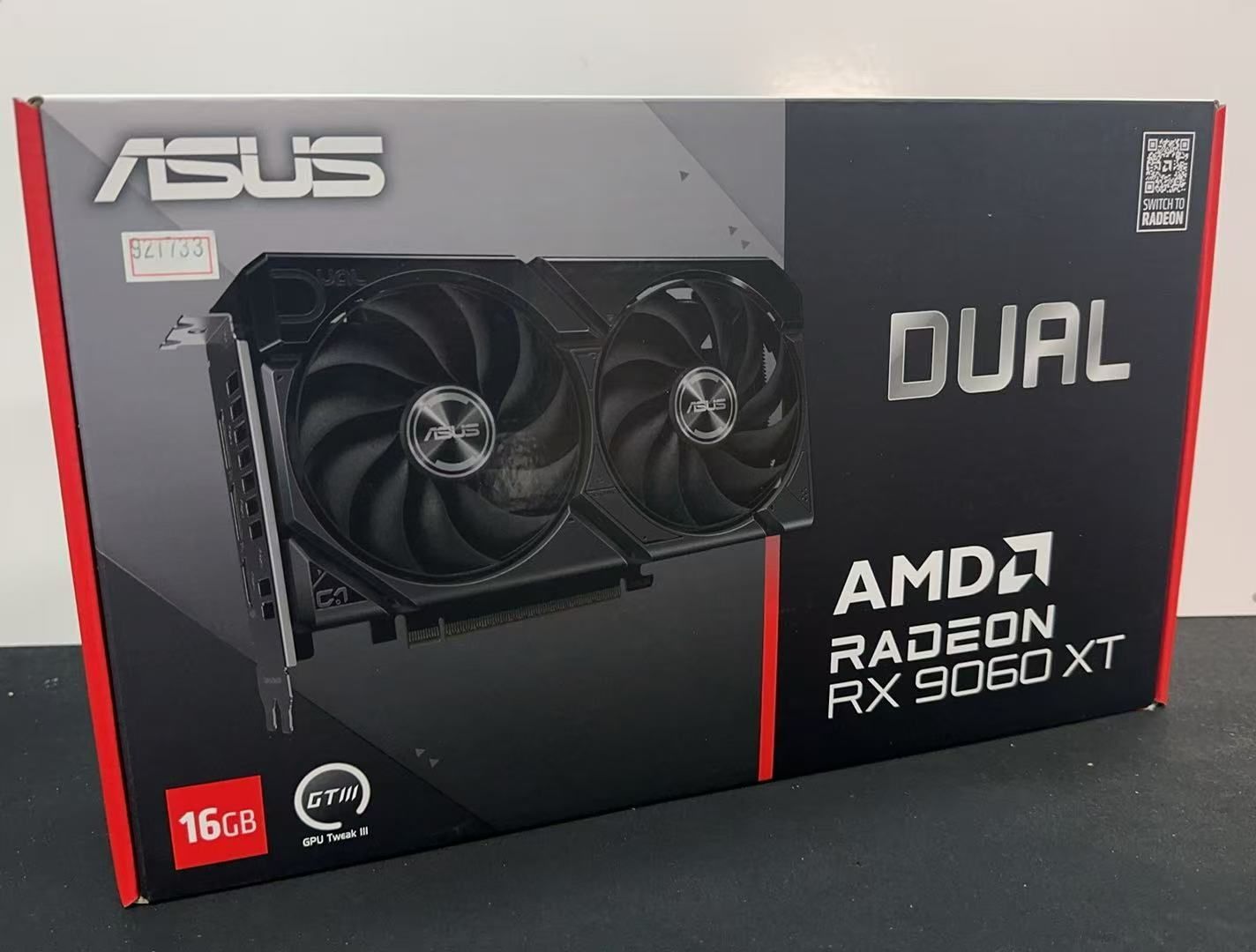 ASUS AMD Dual Radeon RX 9060 XT 16 GB GDDR 6ビデオカード 921733