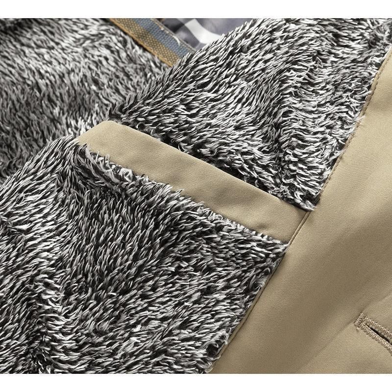  トレンチコート メンズ スプリングコート 裏ボア 裏起毛 トップス 暖かい カジュアル ロングコート アウター 通勤 防風 ゆったり シンプル その他 トップス