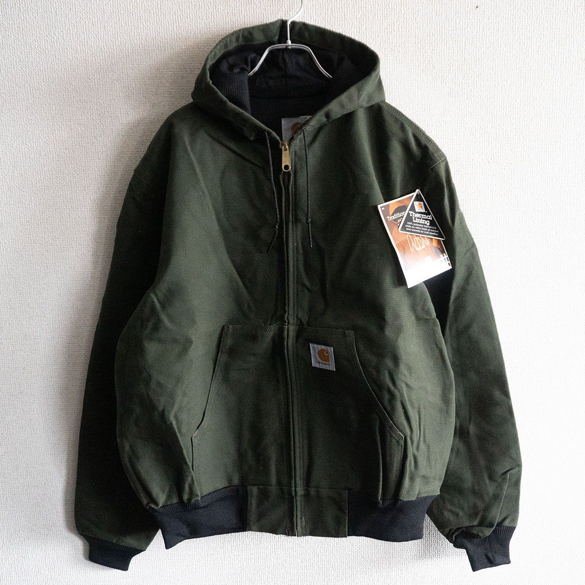 デッドストック/USA製】Carhartt【アクティブ ジャケット】L J03 GRN