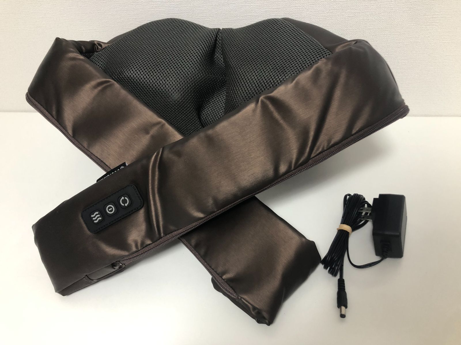 ドクターエア 3 DネックマッサージャーS MN-03 ブラウン