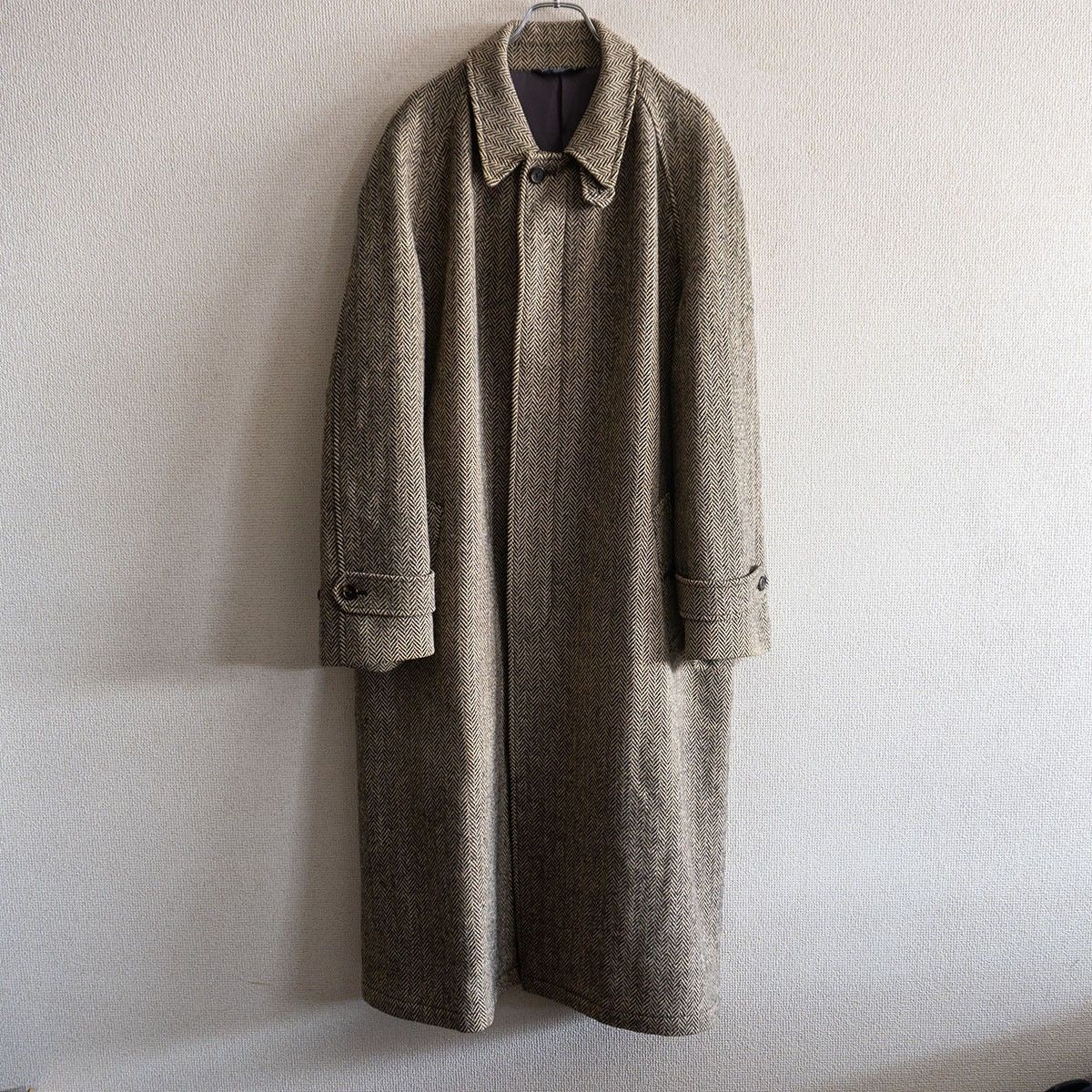 Polo by Ralph Lauren ラルフローレン　ツイードコート 美品】POLO RALPH LAUREN 【ツイード バルカラー コート】ステンカラー