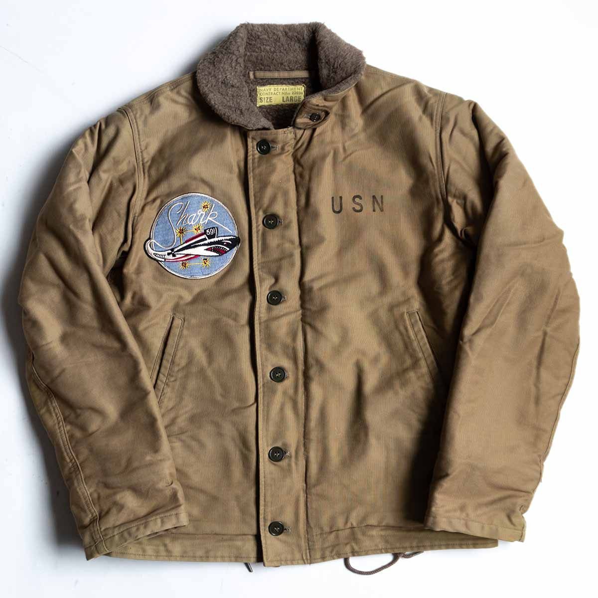 美品】BUZZ RICKSON'S【N-1 デッキジャケット】L ジャケット