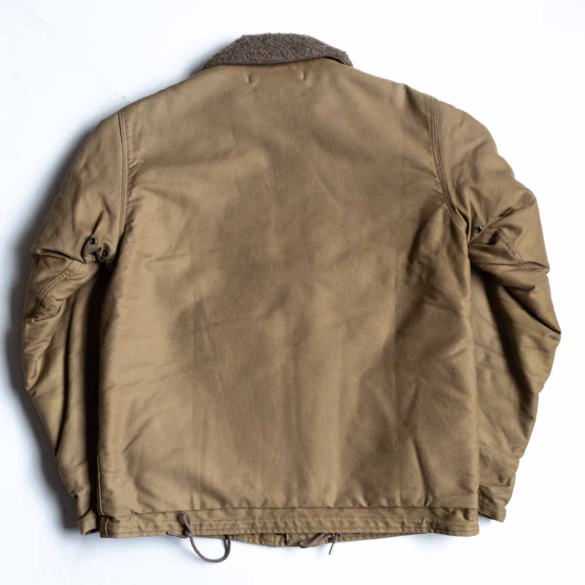 バズリクソンズ N-1 ベージュ ミリタリージャケット L 東洋エンタープライズ 美品】BUZZ RICKSON'S【N-1 デッキジャケット】L ジャケット