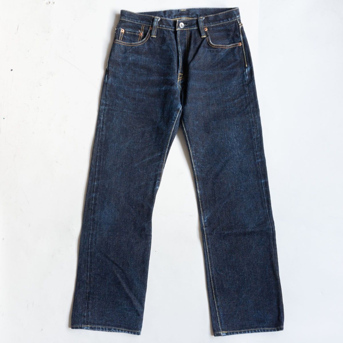 雰囲気抜群/濃紺】IRON HEART【LOT 634S 19oz EXTRA HEAVY DENIM】33