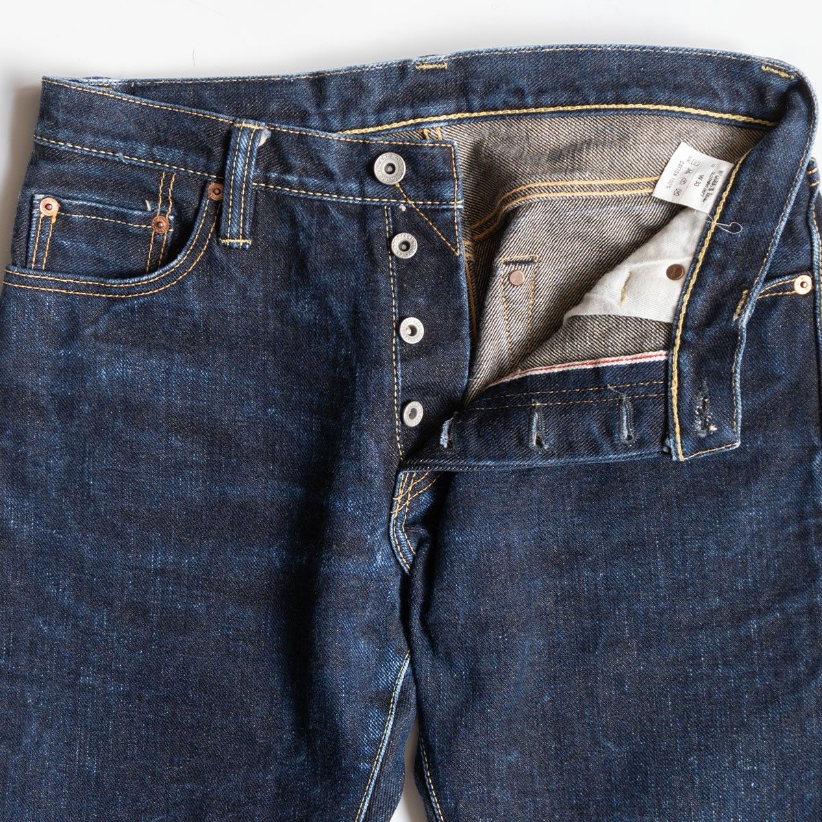 雰囲気抜群/濃紺】IRON HEART【LOT 634S 19oz EXTRA HEAVY DENIM】33