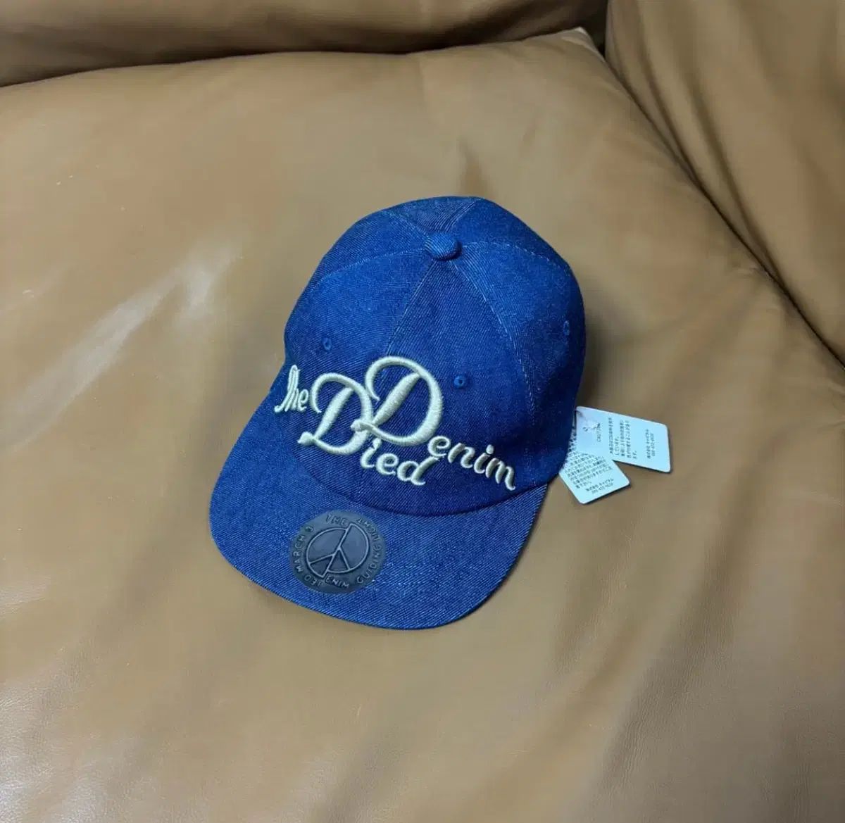 KAPITAL キャピタル デニム ダイド 6パネル ベースボールキャップ 帽子 Denim Died