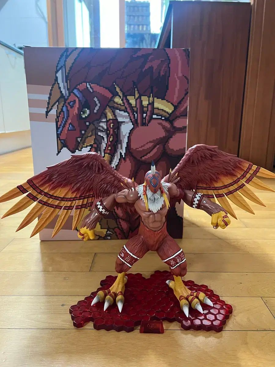 ティラノティラノレックスガルーダレジン フリル破損