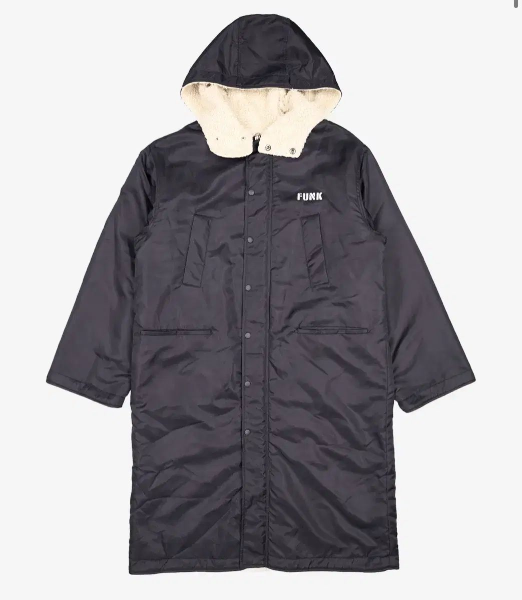 INSTANTFUNK インスタントファンク リバーシブル ロング アウター ボア フリース ダウン