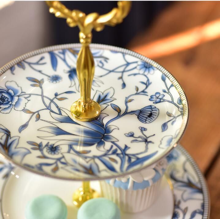  食器 ケーキスタンドプレート 3段セット プレート アフタヌーンティー フルーツ トレー 皿 wan 98 その他 食器