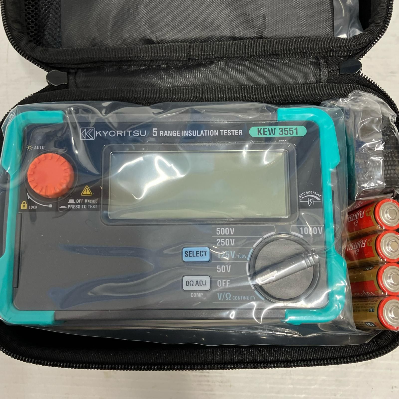 デジタル絶縁抵抗計 KEW 3551