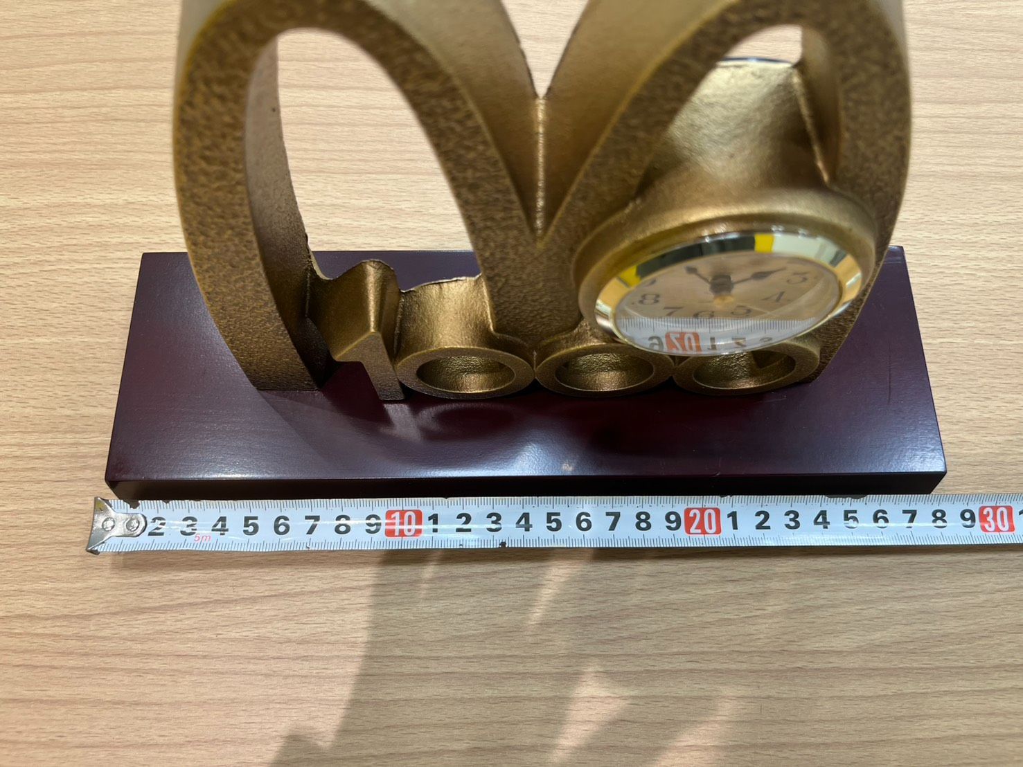 マクドナルド 売上　1000億円 達成 記念 時計 置物 コレクション 昭和 マクドナルド 売上1000億円 達成 記念 時計 置物 コレクション 昭和