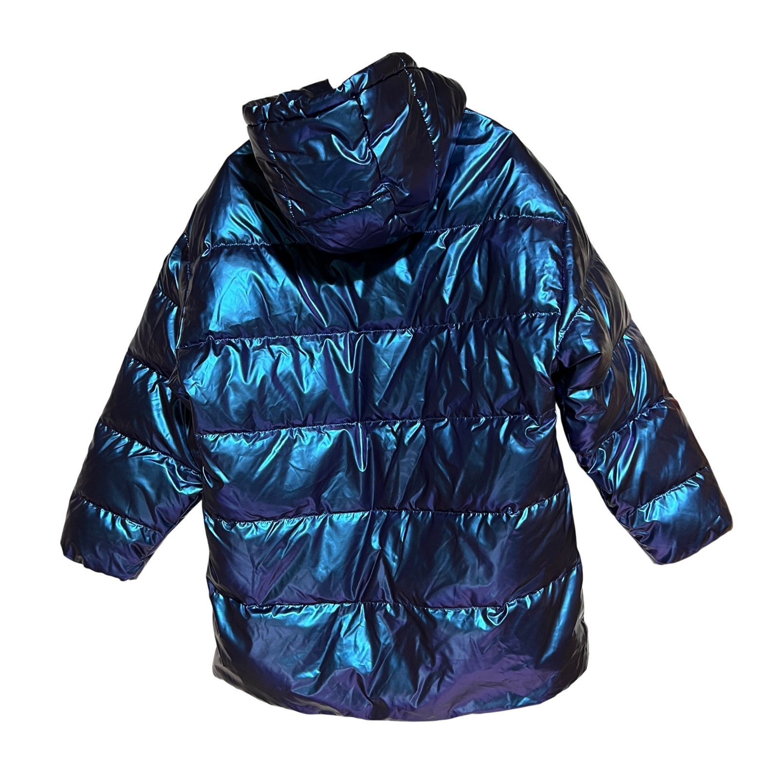 ZM1646 GAP ギャップ ダウン ジャケット アウター メタリック ブルー