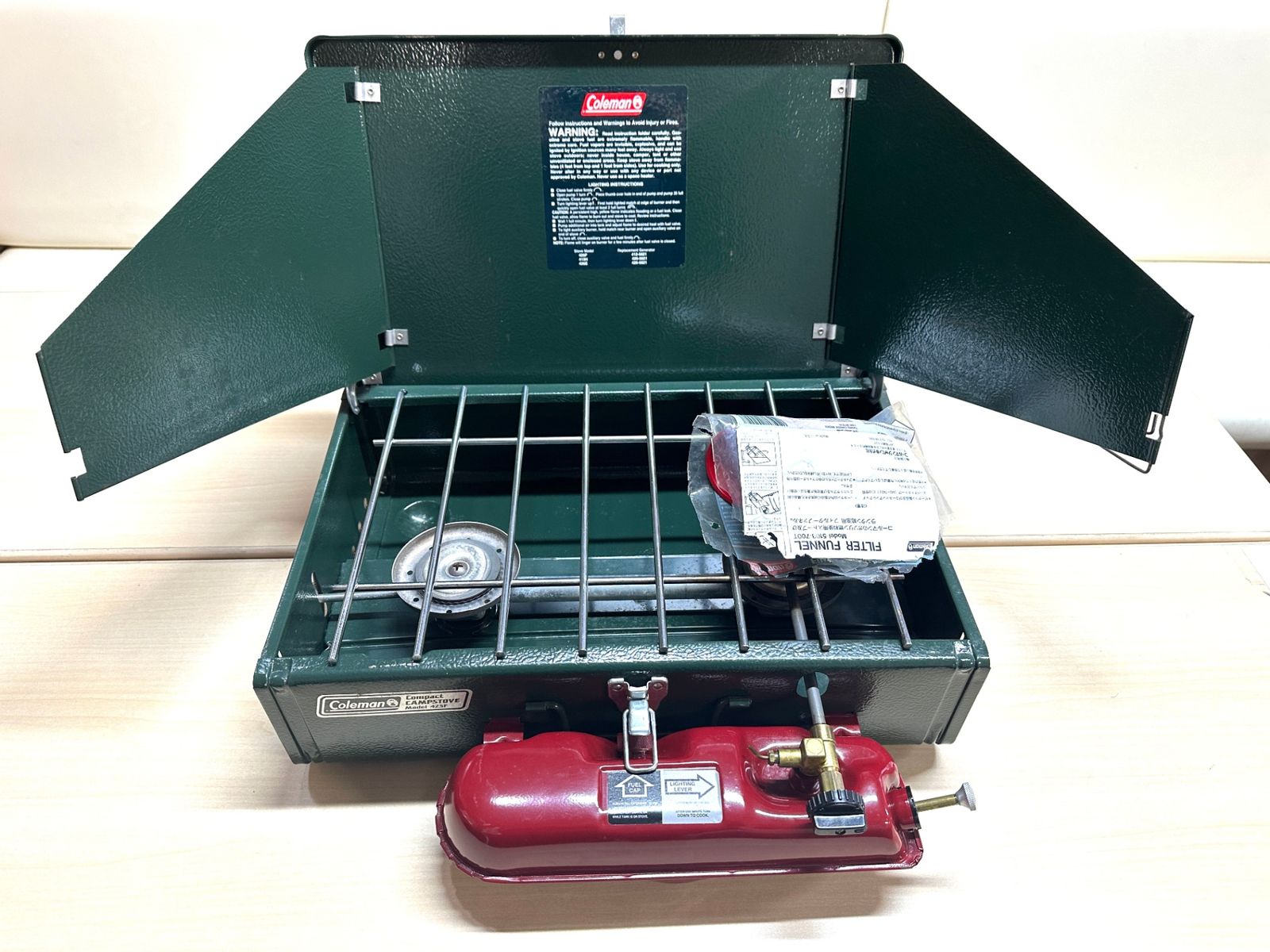 希少 Coleman コールマン 425F コンパクト コールマン ツーバーナー