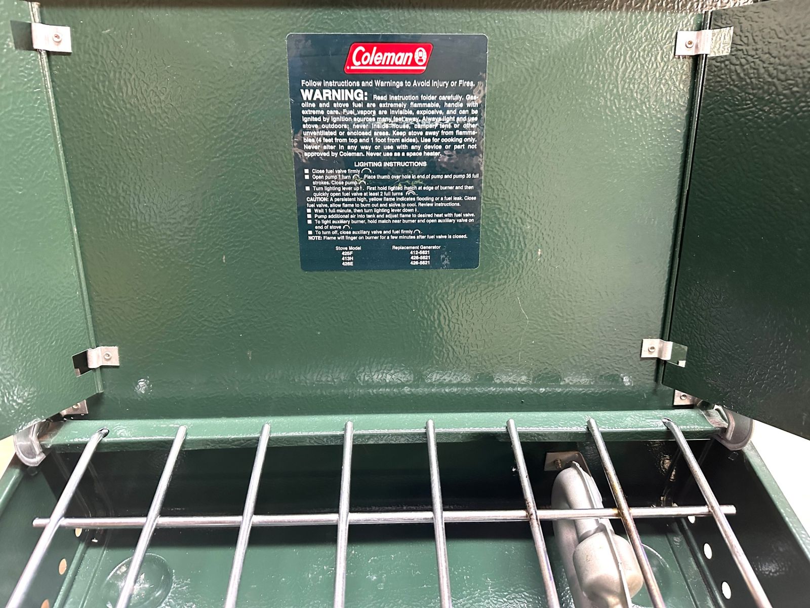 希少 Coleman コールマン 425F コンパクト コールマン ツーバーナー