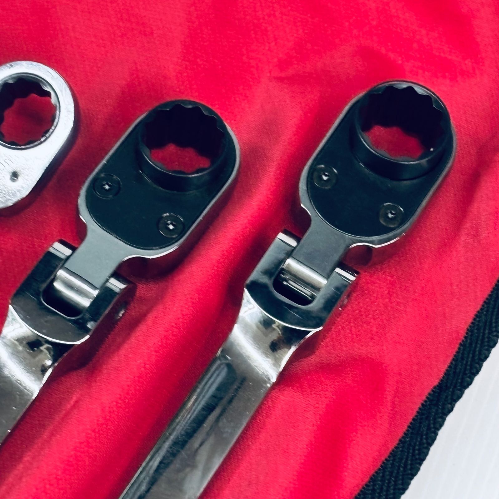 Snap-on スナップオン ダブルフレックスラチェットボックスレンチ 5本セット 8-19 mm