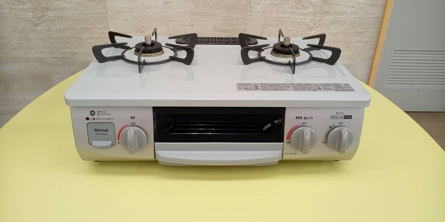 リユース Rinnnaiガステーブル 21年製 都市ガス