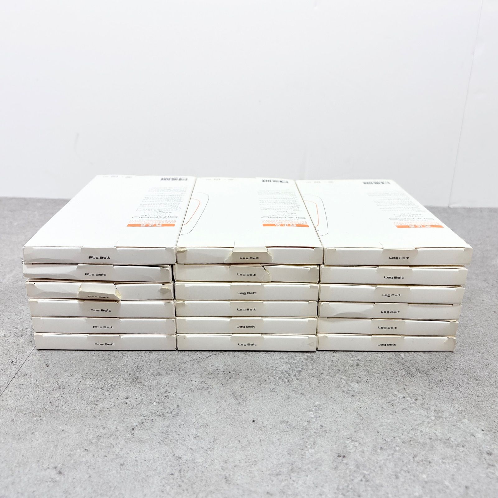 SIXPAD シックスパッド専用 レッグベルト 高電導ジェルシート2枚入×12