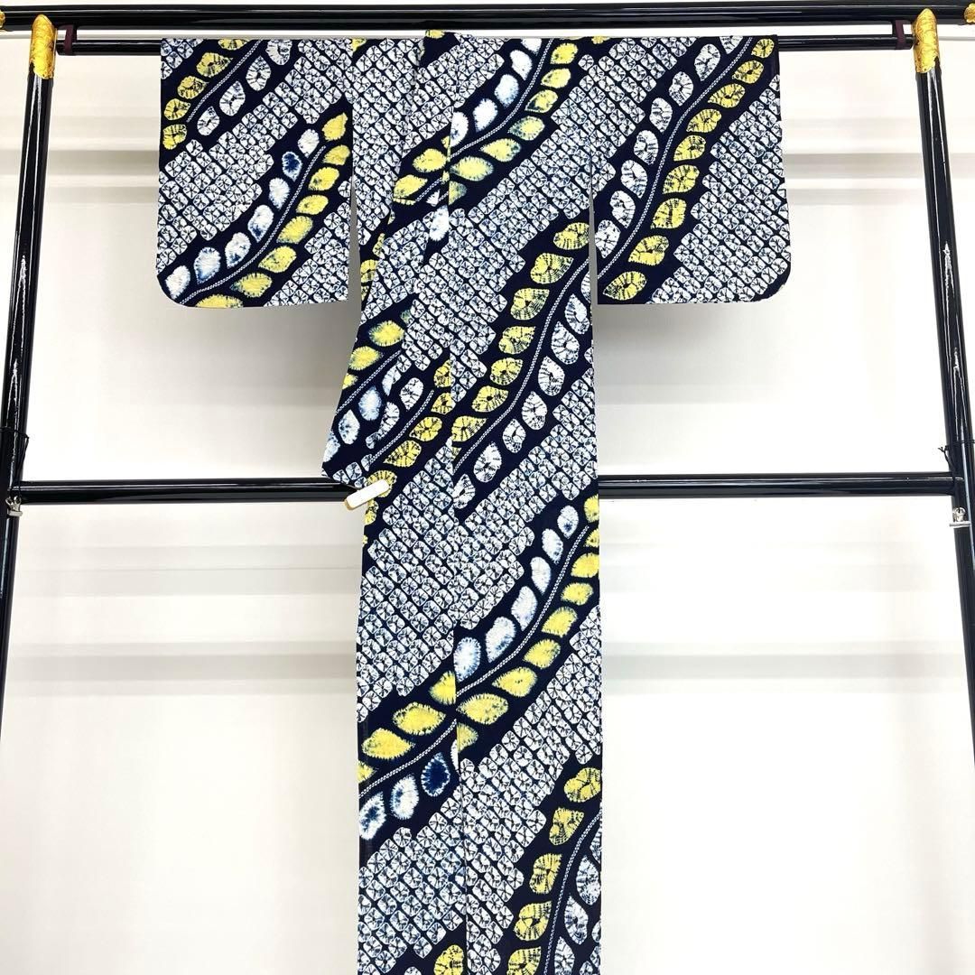 着物と帯 時流】Y25900s◇本場有松鳴海絞り浴衣◇手縫い クリーニング