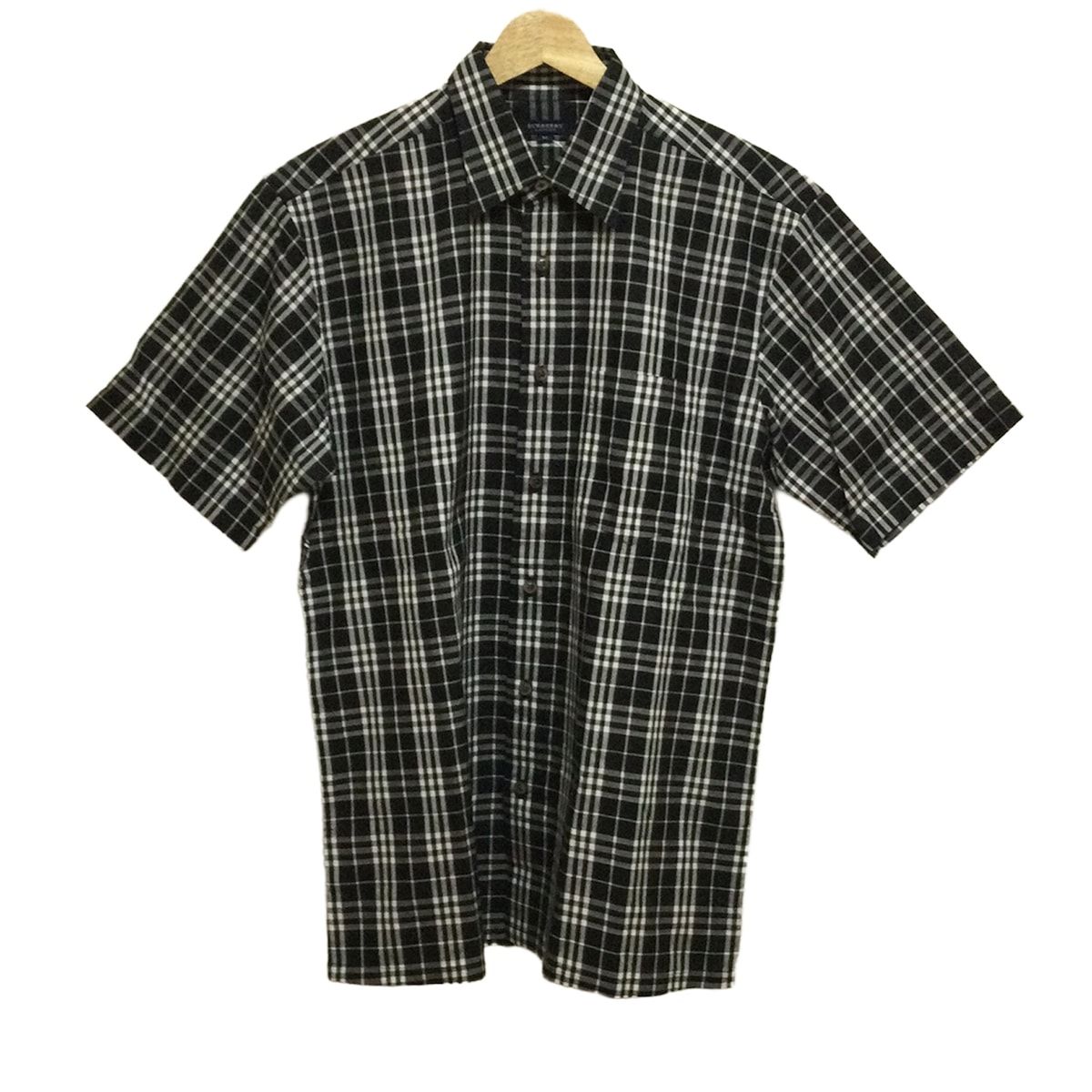 Burberry LONDON(バーバリーロンドン) 半袖シャツ サイズM メンズ - 黒