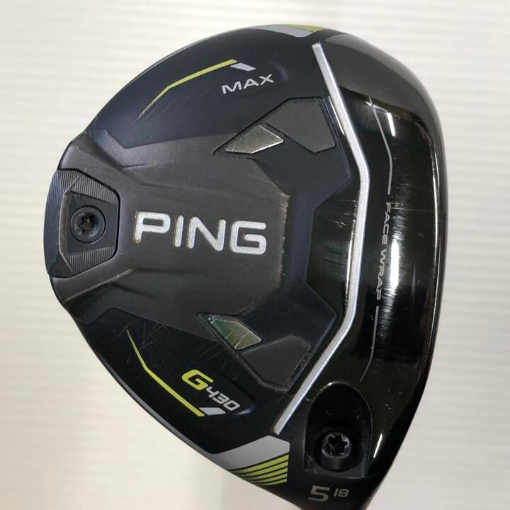 ピン　G430 MAX　18度　TOUR 2.0 BLACK 65　Sフレックス　フェアウェイウッド　中古【最短即日発送】