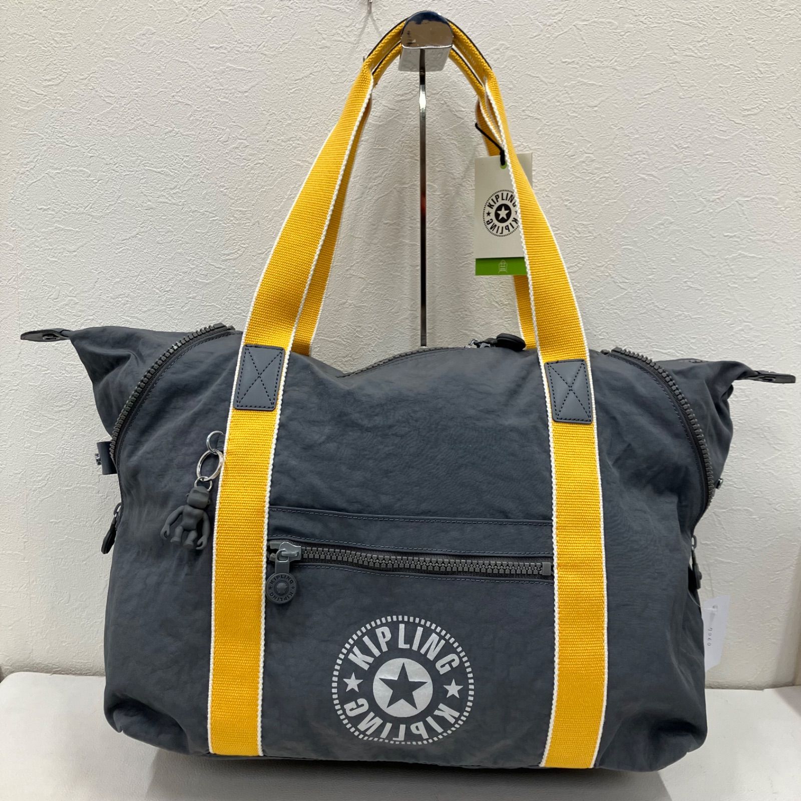 7060 KIPLING キプリング ボストンバッグ トートバッグ ART M DARK 