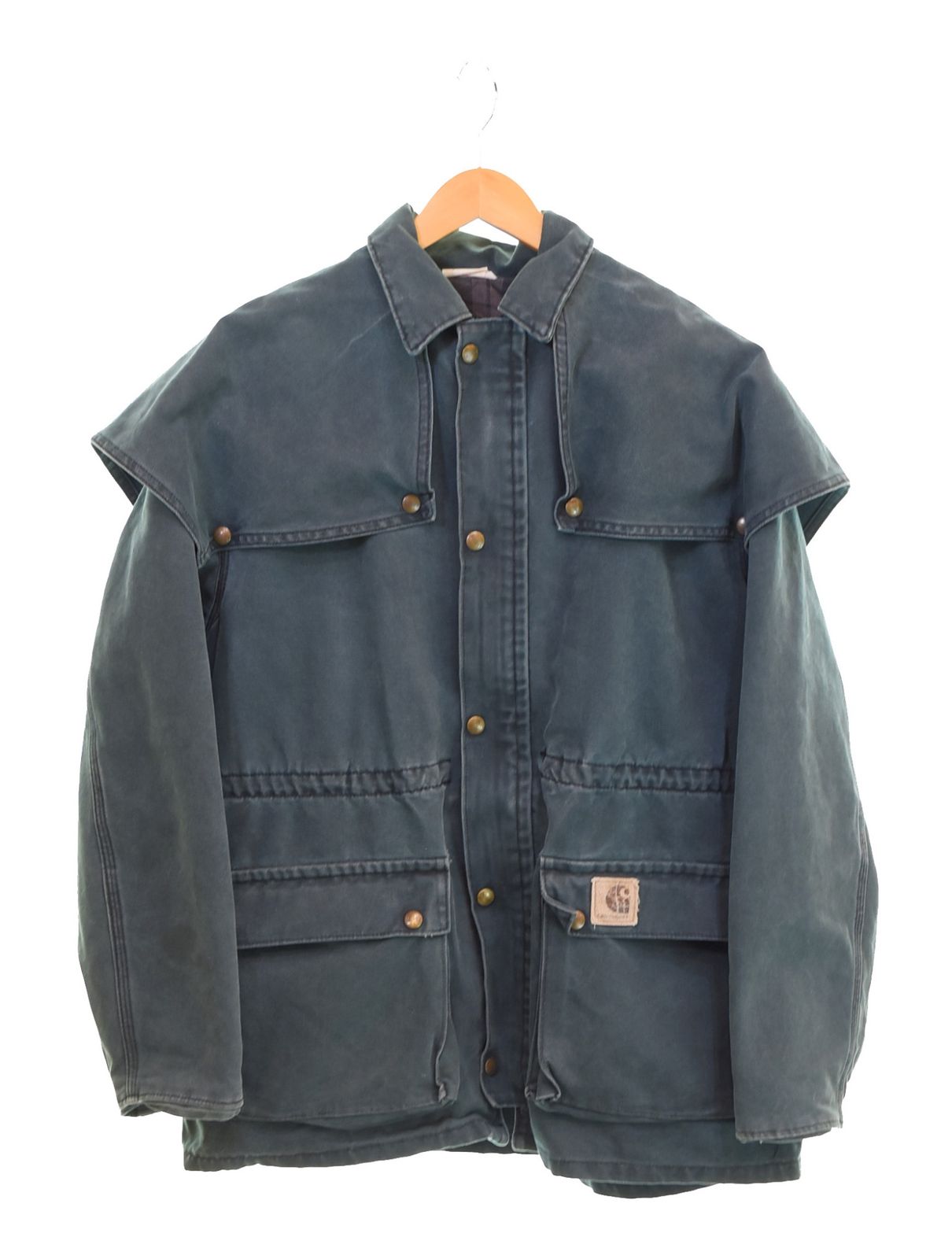 80s 〈Carhartt〉 umbrella cape coat カーハート Carhartt 80s umbrella cape jacket 80's 星タグ