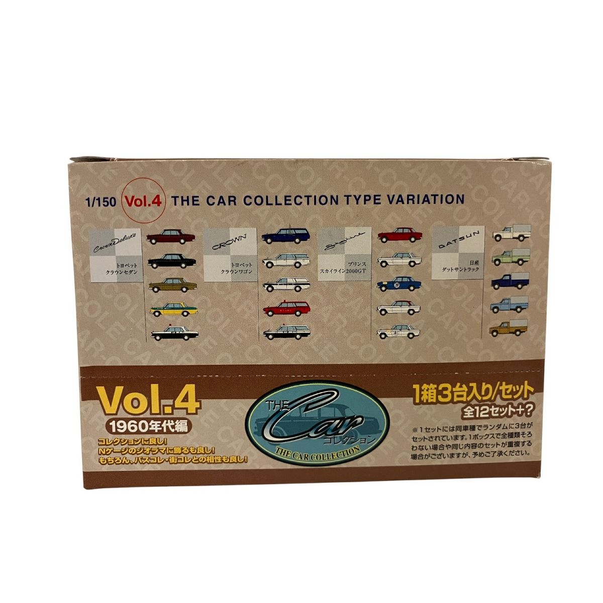 トミーテック THE Car Nゲージ vol.4 1960年代編 1 BOX 詳細未