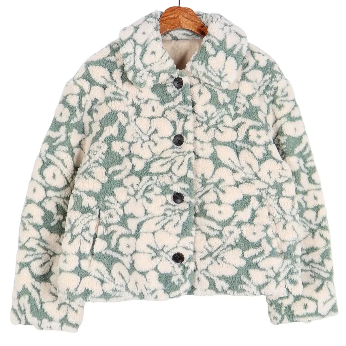 サースデーアイランド フラワー フリース ジャケット M k1522