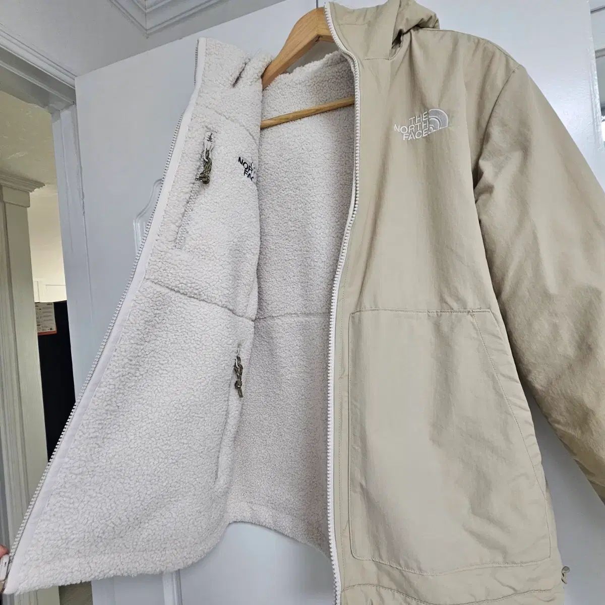 ノースフェイス リバーシブル 양면 95