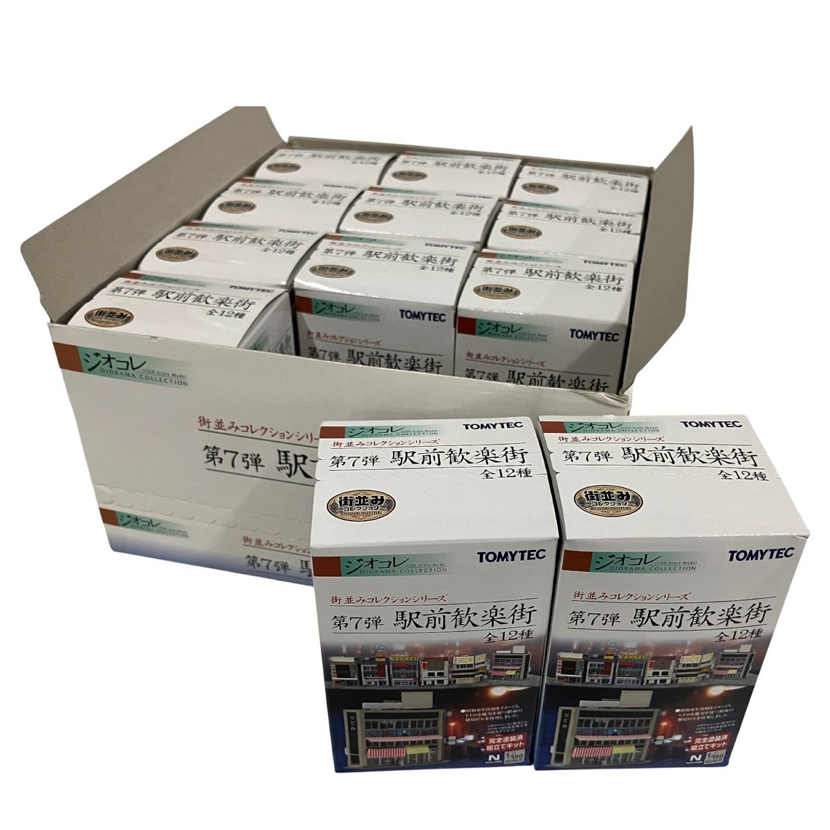 TOMYTEC ジオコレ 街並み シリーズ 第7弾 駅前歓楽 ジオラマ
