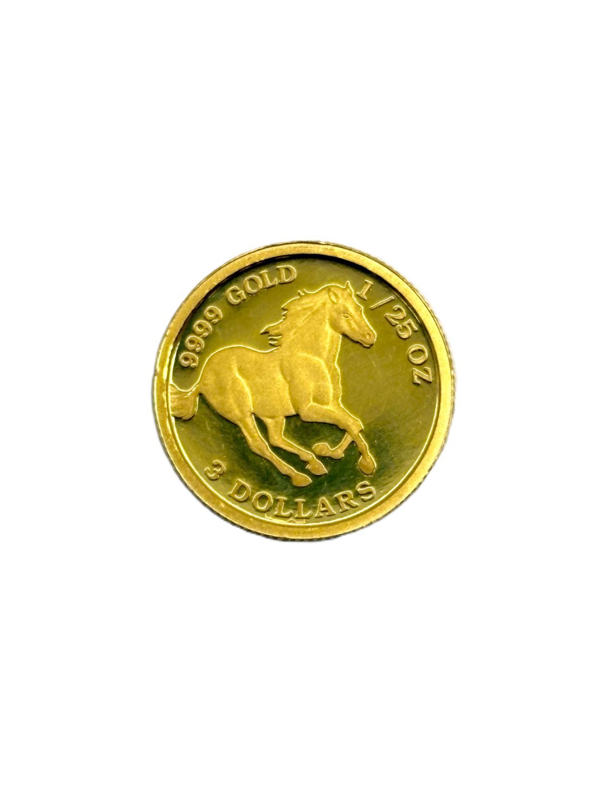 9999 K 24 コイン ツバルホース 1 25オンス 3ドル 2 g