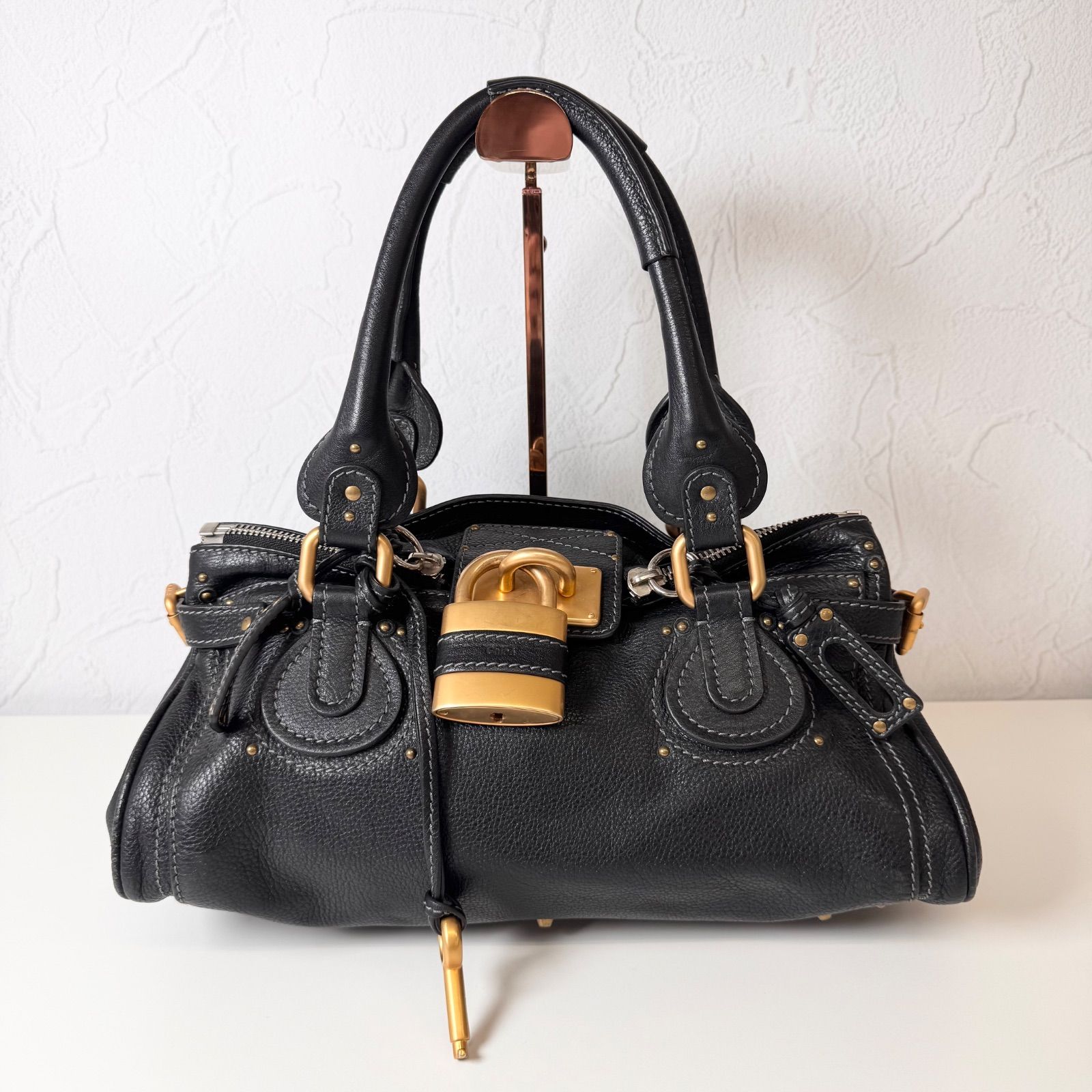 復刻✨Bランク Chloe Paddington Medium パディントン ハンドバッグ