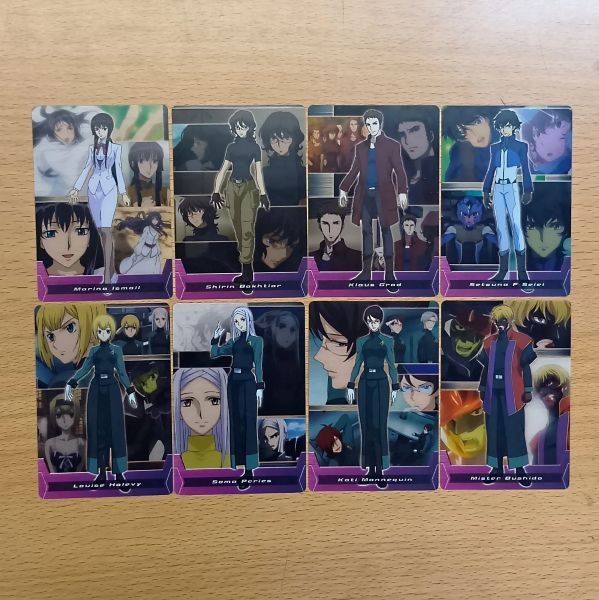 機動戦士ガンダム00 ウエハースチョコカード クリアカード2 8枚 - メルカリ