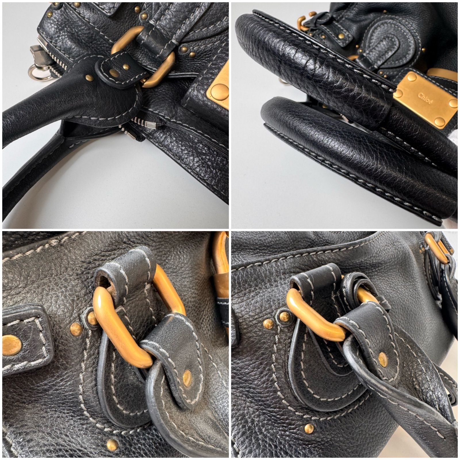 復刻✨Bランク Chloe Paddington Medium パディントン ハンドバッグ