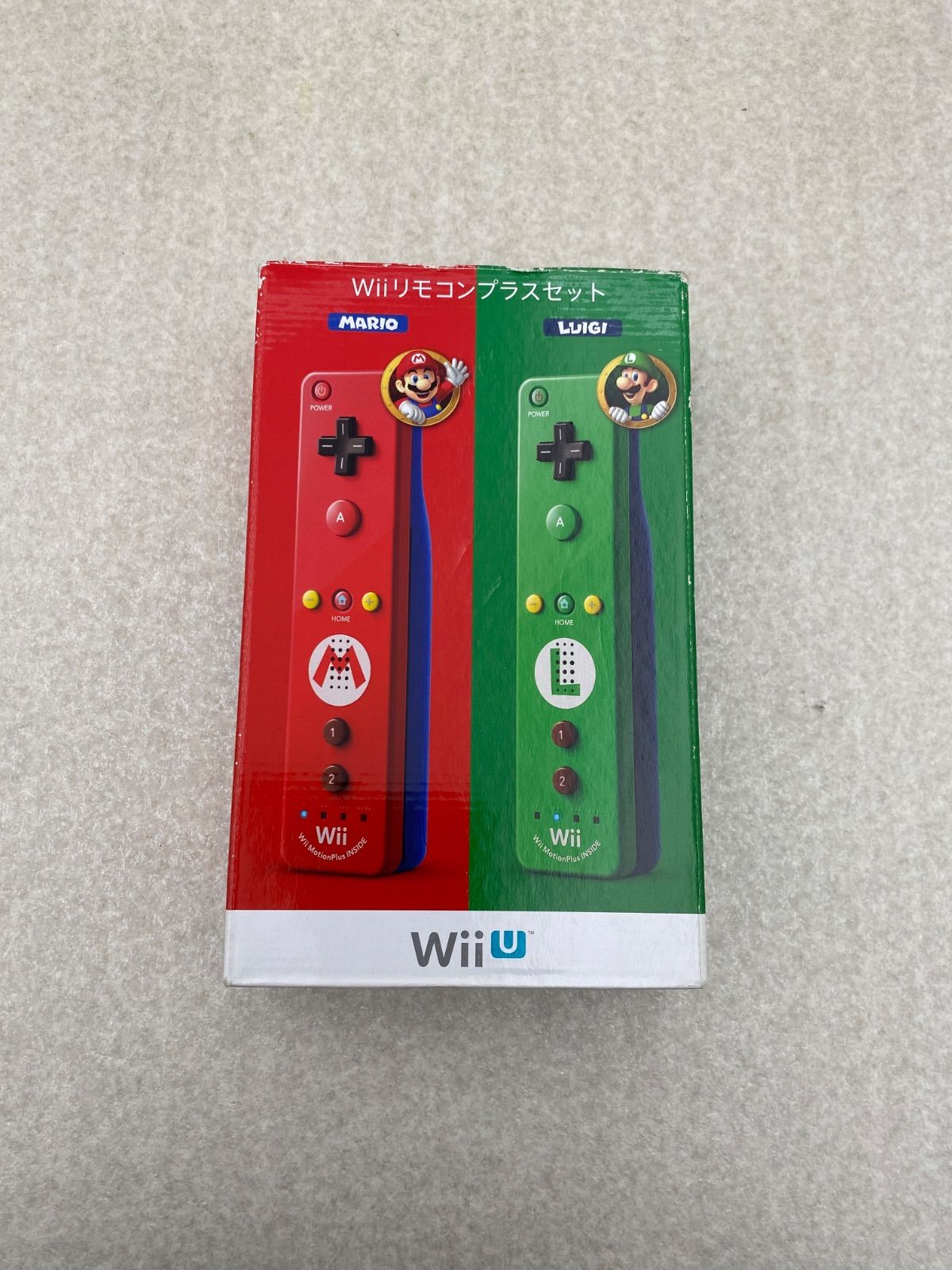 Wii リモコンプラスセット マリオ ルイージ 2点 - メルカリ