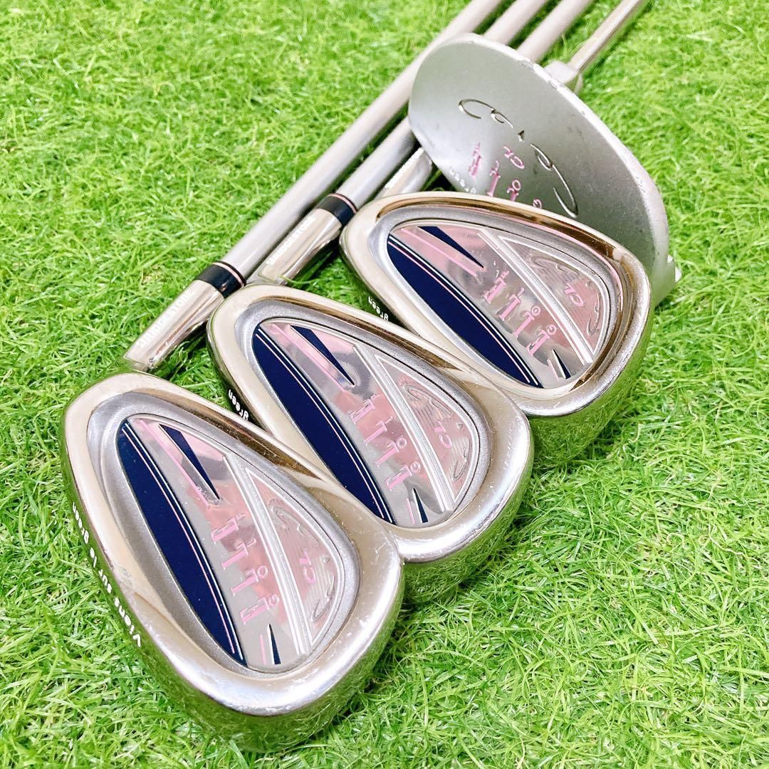 1.初心者オススメ ゴルフクラブ レディースセット 右利き FLEX L