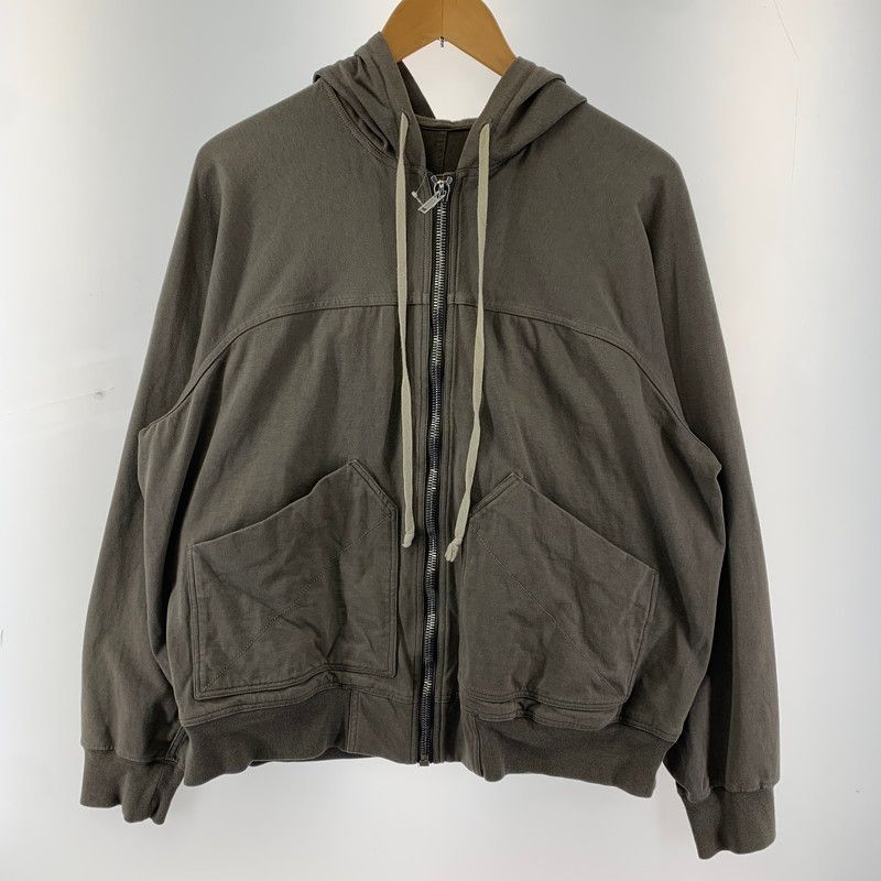 品 RICK OWENS リックオウエンス -BA ZIP HOODIE ウィンドブレーカー ジップアップ フーディ パーカー トップス 古着 141-251203-mh-09-fuz