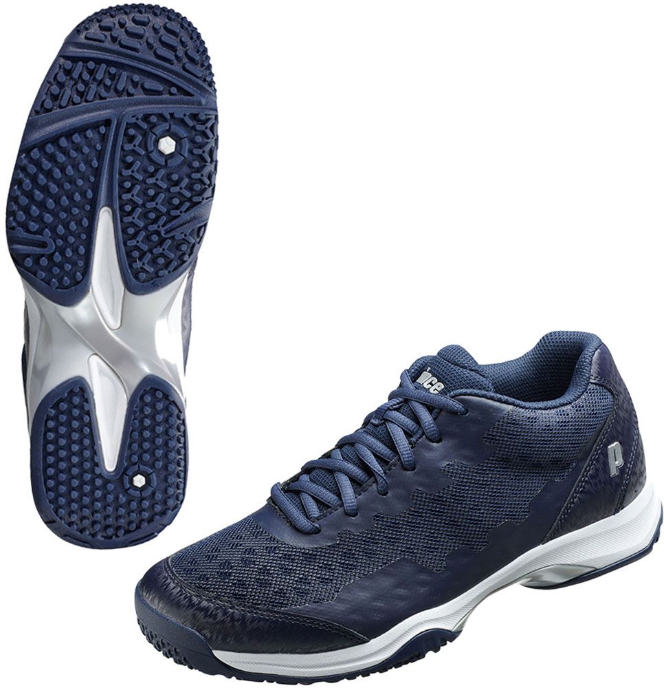 プリンス Prince テニス Advancedfit Game V CG メンズ レディース クレー オムニコート テニスシューズ 靴 部活 練習 グラスサンド クラブ活動 DPS202 127 NVY 23.0