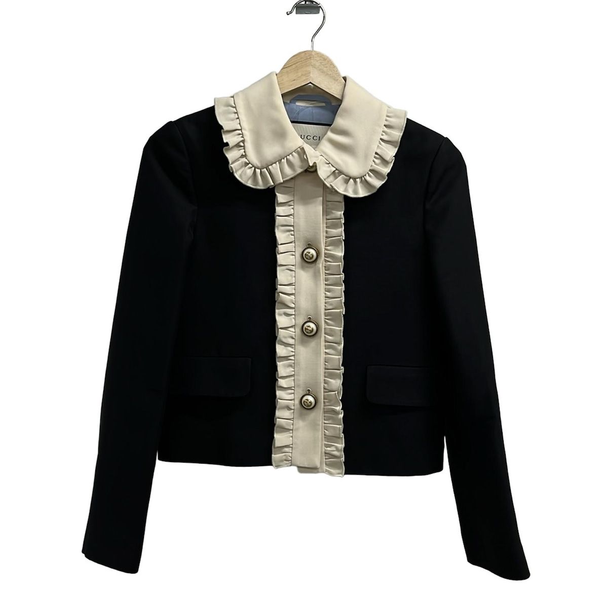 GUCCI(グッチ) ジャケット サイズ36 S レディース - 452943 ZHM88 黒