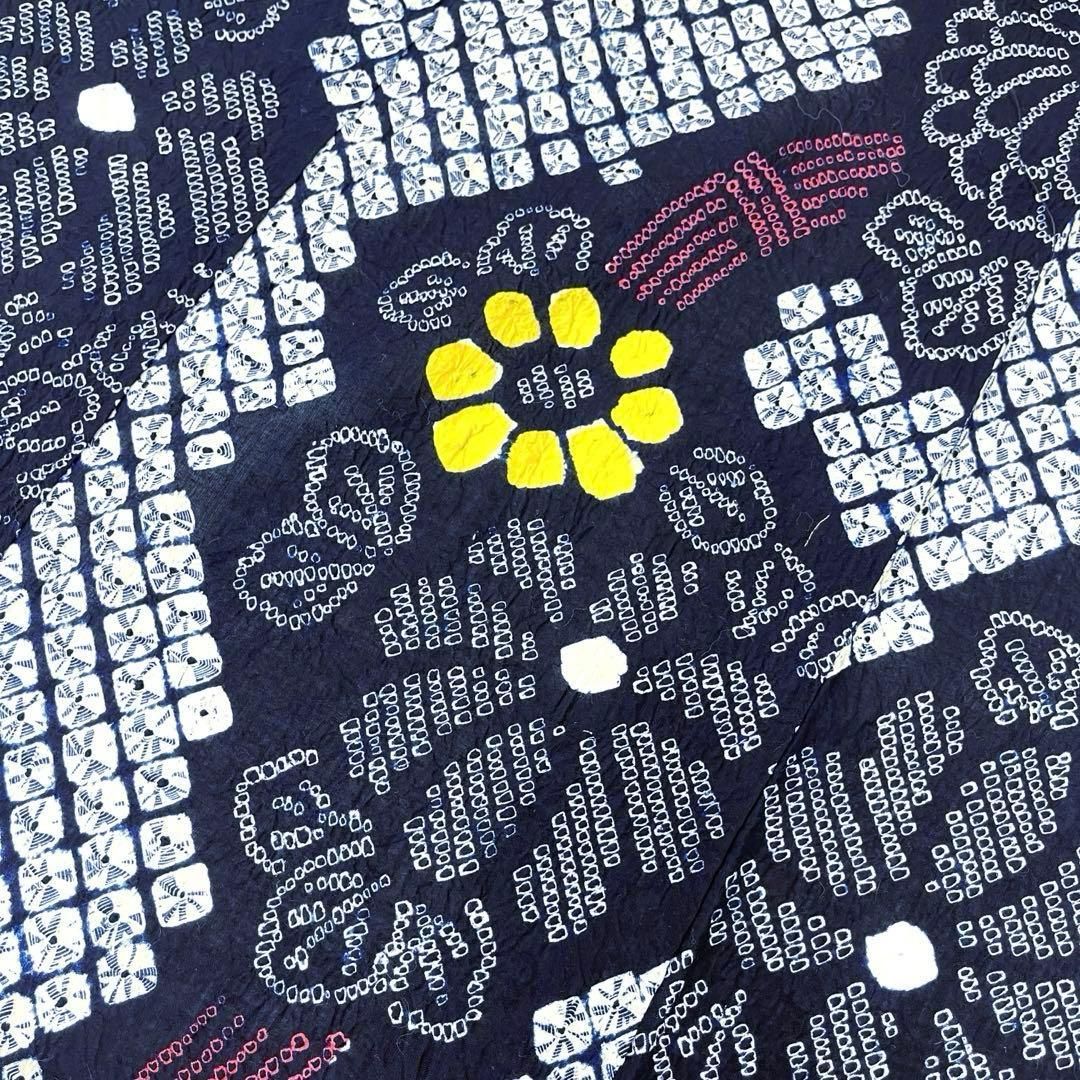 着物と帯 時流】Y25894s◇本場有松鳴海絞り浴衣◇手縫い 裄67丈163