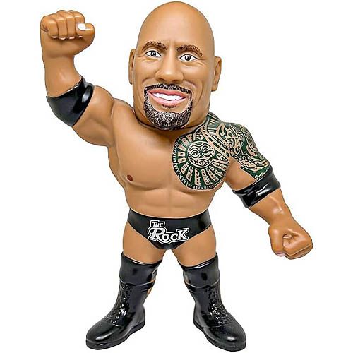 【新品/在庫あり】＜ジュウロクホウイ＞ 16dソフビコレクション021 WWE The Rock (ザ・ロック) （2次出荷） 